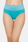 Zivame Anti-Microbial High Rise Full Coverage Tummy Tucker Hipster Panty (Pack of 2) - Multicolor — thumbnail 2